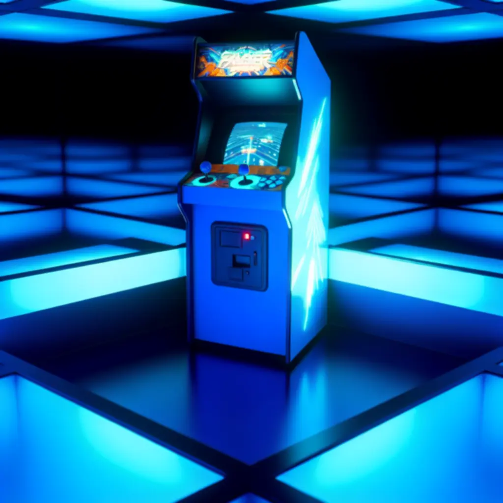 Neonfényes Tron kabinet